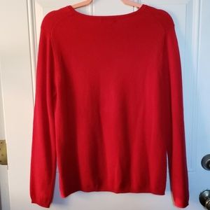 Charter Club Sweaters - CHARTER CLUB RED AND ARGYLE PRINT SWEATER SZ. L Charter Club Sweaters - CHARTER CLUB RED AND ARGYLE PRINT SWEATER SZ. L